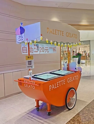 Amenez votre entreprise alimentaire au niveau supérieur avec un panier à trois roues à haute productivité