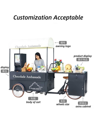 Camion électrique à trois roues avec une tension personnalisée et un acier galvanisé à grande capacité