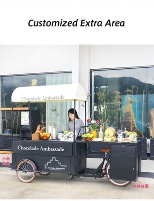 Maximisez le potentiel de votre entreprise alimentaire avec notre tricycle de livraison de nourriture de 200 kg