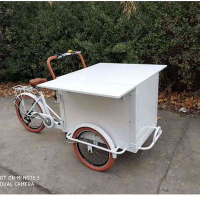Certifié CE 2023 Tricycle électrique à café Certificat CE Bicicle à café
