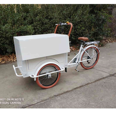 Certifié CE 2023 Tricycle électrique à café Certificat CE Bicicle à café