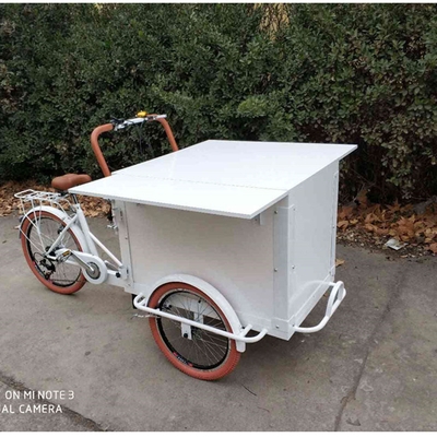 Certifié CE 2023 Tricycle électrique à café Certificat CE Bicicle à café