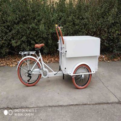Certifié CE 2023 Tricycle électrique à café Certificat CE Bicicle à café