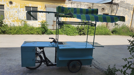 Tricycles à tension personnalisée Vélo conteneur camion alimentaire avec 0-10000 tension