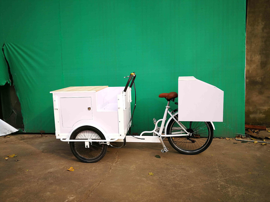Personnaliser le chariot alimentaire à trois roues pour un fonctionnement facile et efficace