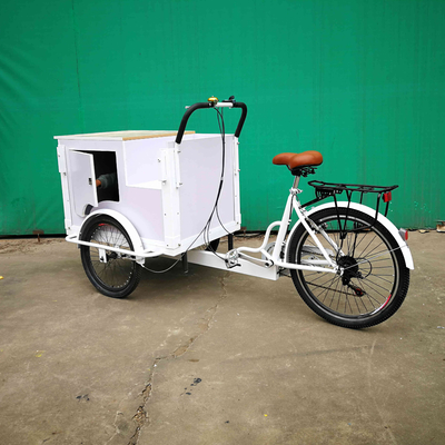 Transport maritime Taille personnalisée pour les chariots de vente de rue Chariot alimentaire Café vélo