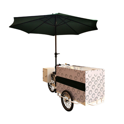 Carton alimentaire tricycle personnalisé pour la bonne vente de café Vending Café vélo
