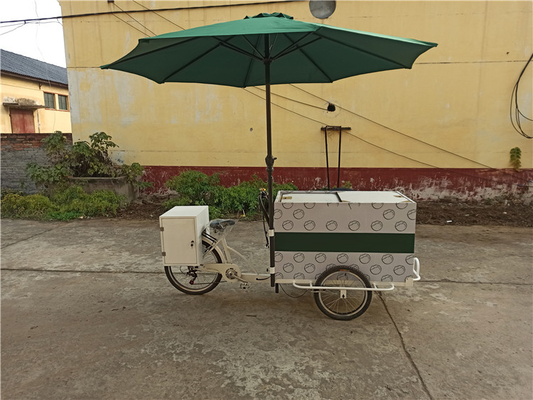 Carton alimentaire tricycle personnalisé pour la bonne vente de café Vending Café vélo