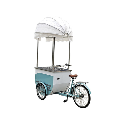 Vélo glace congélateur Vélo alimentaire mobile pour le barbecue au poulet frit hamburger pizza