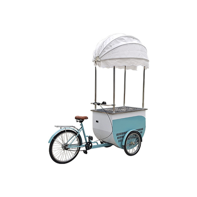 Vélo glace congélateur Vélo alimentaire mobile pour le barbecue au poulet frit hamburger pizza