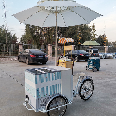 Équipement de cuisine personnalisé Chariot de vente de nourriture pour la fabrication de restauration rapide