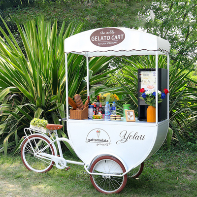 200*90*230cm Petits chariots de vente de hot-dogs parfaits pour vendre des collations sur les stands de plage