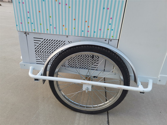 Gloire personnalisée Trois roues tricycle Outdoor Food Bike Vending Carts pour vendre de la restauration rapide