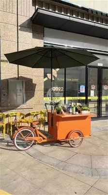 Découvrez les joyaux alimentaires du comté de Los Angeles avec notre chariot à tricycle culinaire poussé à la main 150*70*230 cm