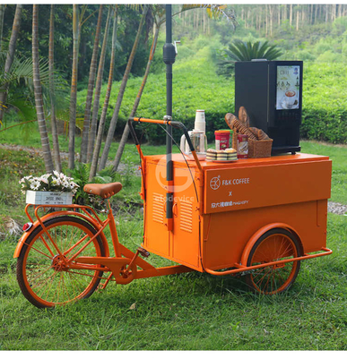 Découvrez le charme de la restauration mobile du comté de Los Angeles avec des chariots alimentaires tricycliques