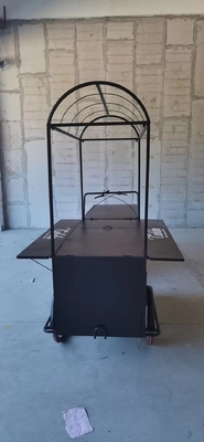 Entretien sur le terrain Cuisine complète Outdoor Truck alimentaire à trois roues mobiles pour 1-2 personnes