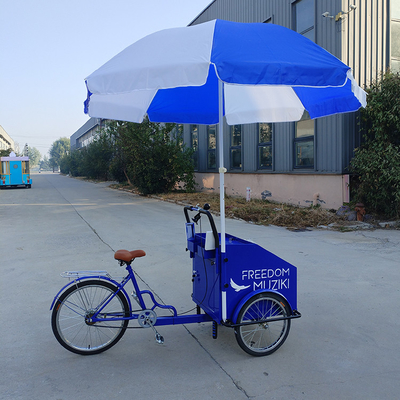 Voiture de vélo à 3 roues avec équipement de cuisine personnalisé