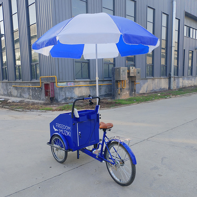 Voiture à vélo de vente de restauration rapide avec équipement de cuisson personnalisé
