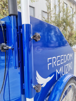 Voiture à vélo de vente de restauration rapide avec équipement de cuisson personnalisé