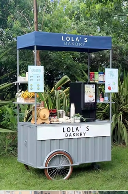 Ice Cream Tricycle Trailer Food Bike avec un rendement élevé et une longue durée de vie