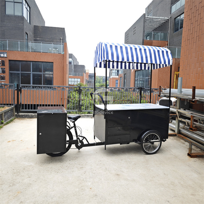 Champs d'application de boulangerie N'importe quelle couleur Vélo de panier de café commercial Vélo de vente alimentaire