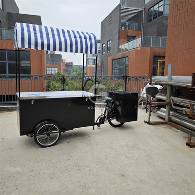 Champs d'application de boulangerie N'importe quelle couleur Vélo de panier de café commercial Vélo de vente alimentaire