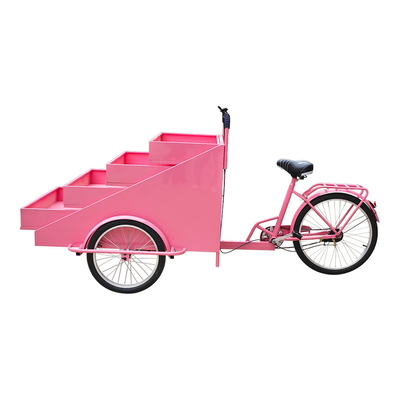 Vente de rue Chariot de vente mobile pour les options de collations saines Minage d'énergie