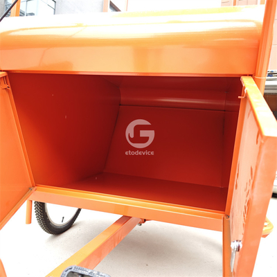 Europe Street Cargo Bike Chariot de vente mobile avec stockage de café Tricycle électrique