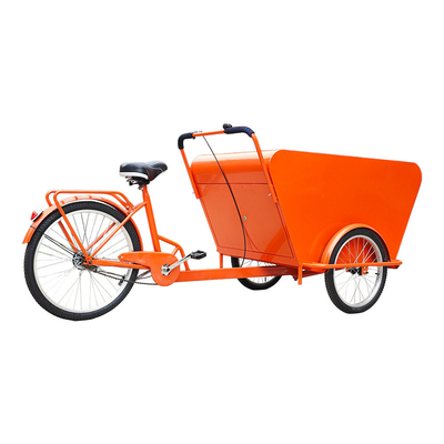 Voiture mobile à trois roues à café à vélo panier pour vendre des collations et des bonbons pièces détachées après service