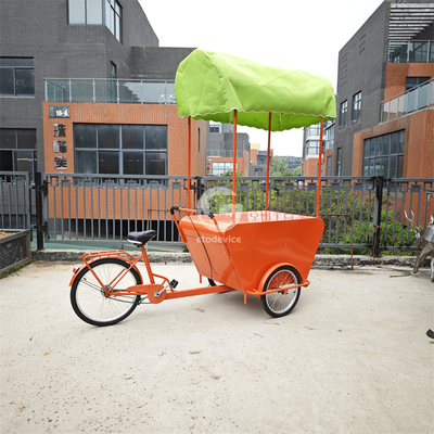 Chariot de vélo multi-fonctionnel à vélo avec parapluie