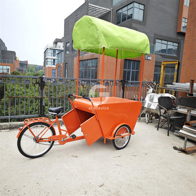 Chariot de vélo multi-fonctionnel à vélo avec parapluie