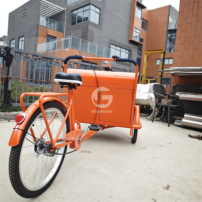 Chariot de vélo multi-fonctionnel à vélo avec parapluie