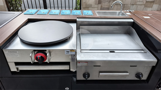 Carton alimentaire à trois roues à vélo, haute productivité pour la vente de restauration rapide dans la rue
