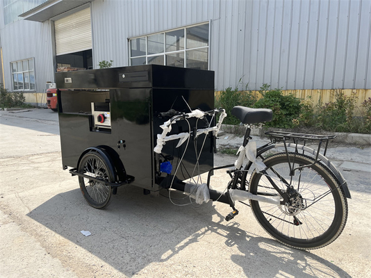 Chariot de vente en plein air pour le marché des agriculteurs polyvalent et la commodité du shopping