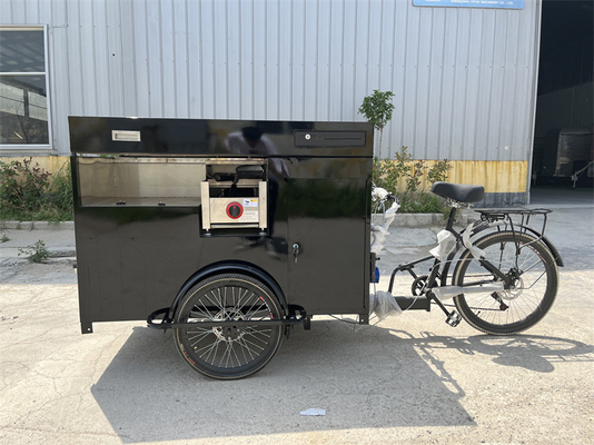 Chariot de vente en plein air pour le marché des agriculteurs polyvalent et la commodité du shopping