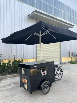 Chariot de vente en plein air pour le marché des agriculteurs polyvalent et la commodité du shopping