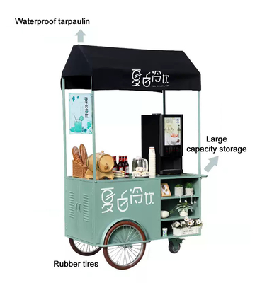 Un tricycle multifonctionnel pour la livraison de nourriture dans les usines de boissons alimentaires