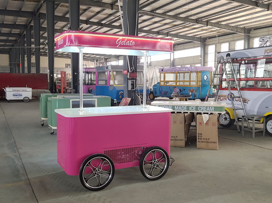 chariot à glaces tricyclique chariot à glaces à 4 roues