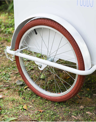 Vélo de café chariot de poussée tricycle personnalisable pour le café mobile