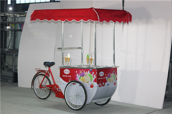 Vente d'usine de crème glacée fourgonnette alimentaire à vendre/chariot de crème glacée/vélo de crème glacée
