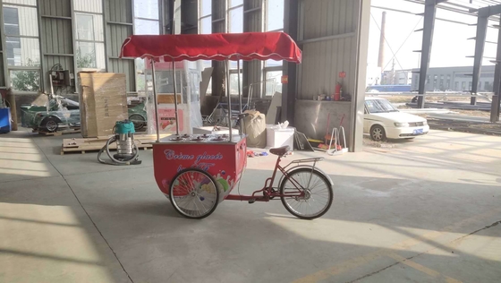 Vente en ligne de fourgonnette de nourriture mobile chariot à glaçons fourgonnette de nourriture glace