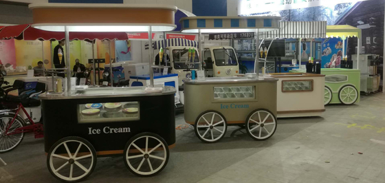 Chariot à glace mobile à roulettes à vendre