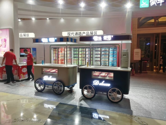 Chariot à glace mobile à roulettes à vendre
