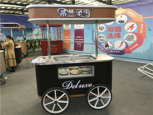Chariot à glace mobile à roulettes à vendre