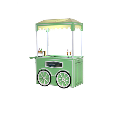 Vente à chaud Display de glace à bas prix Congélateur Chariot de glace italien