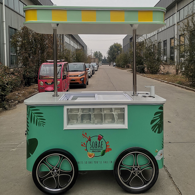 2023 Nouveau type de tricycle italien avec machine à glaçons
