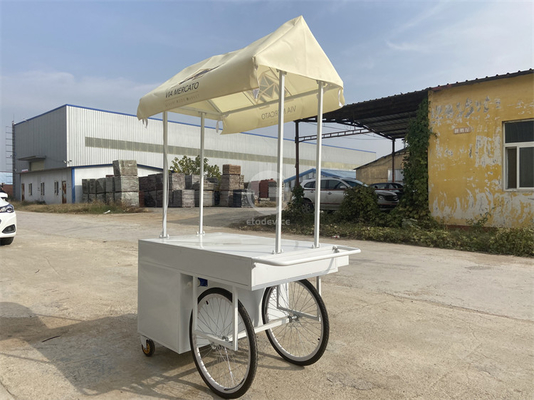 Meilleur prix chariot d'affaires alimentaires pousse chariot sur mesure avec remorque