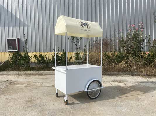 Meilleur prix chariot d'affaires alimentaires pousse chariot sur mesure avec remorque