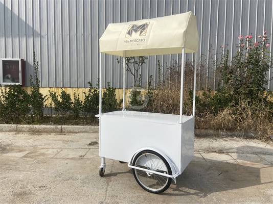 Boutique de panier de crème glacée friteuse mini bar classique scooter pousse panier