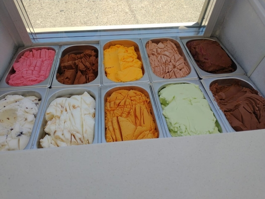 Chariot de vente de crème glacée
